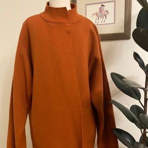 Carole Little Vintage Copper Wool Sweater L
